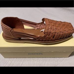 Venetian Hand Woven Leather Huarache Sandal (9M)
